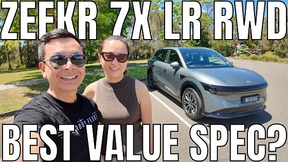 Video: Zeekr 7X LR RWD Walkaround Review Efficiency and Real World Test Drive