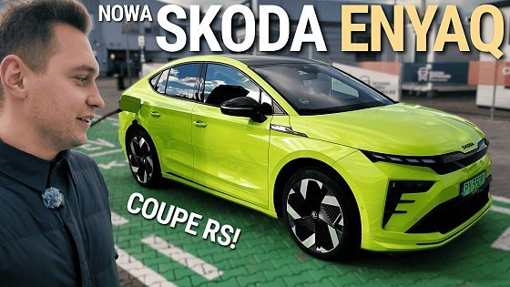 Video: Testuję najnowszą SKODĘ ENYAQ COUPE RS za 253.000 PLN ? Warto ją kupić?