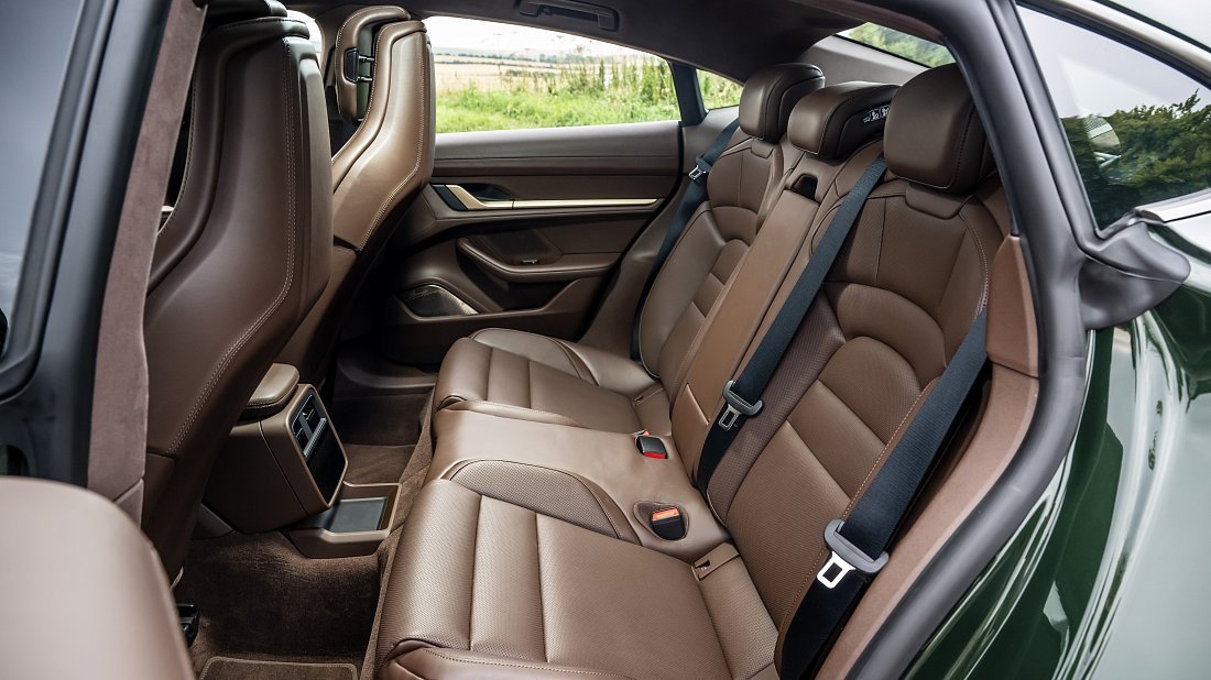 Фото Porsche Taycan Turbo (2024-…) задние и пассажирские сиденья
