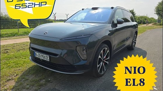 Video: Nio EL8 Test - This 6 seat SUV is amazing! Great space, luxurious and an excellent suspension