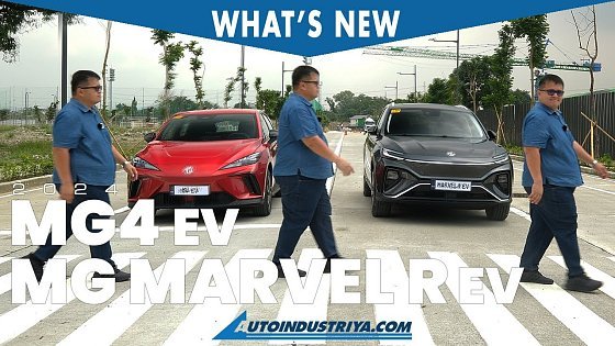 Video: What’s New: 2024 MG4 EV & MG Marvel R EV from SAIC Motor PH