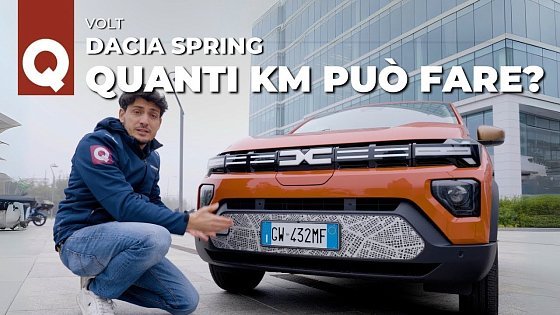 Video: L’autonomia REALE (e molto altro) dell’elettrica più economica | DACIA SPRING 2024