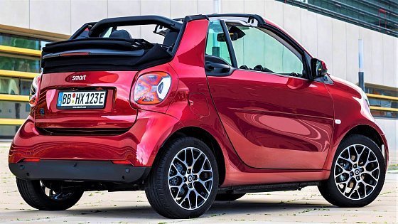 Video: 2022 Smart EQ Fortwo Cabrio - Carmine Red Metallic - Interior, Exterior, Walkaround