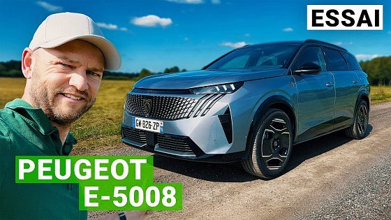 Video: Peugeot 5008 électrique : Un SUV 7 places sans émissions !