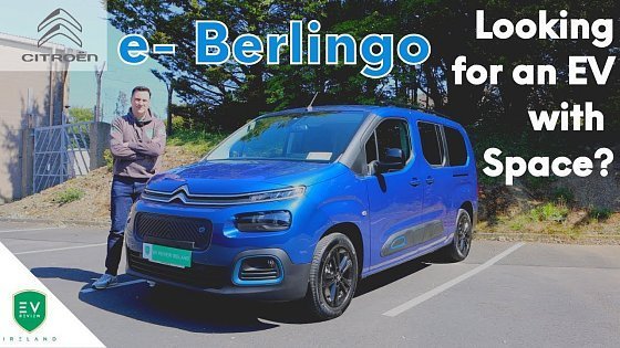 Video: Citroen e-Berlingo - Are you looking for an EV with lots of space? #Citroën