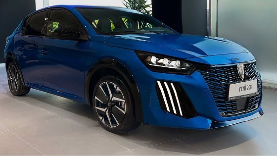 Video: 2025 Peugeot E-208 GT - Exterior and Interior details