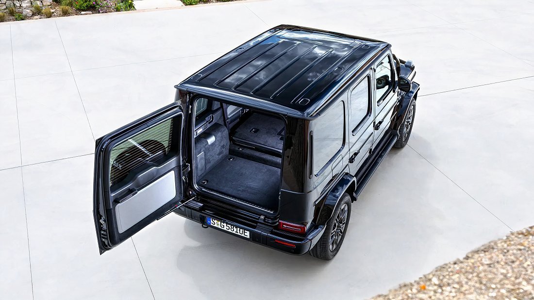 Фото Mercedes G 580 EQ (2024-…) разложенный багажник