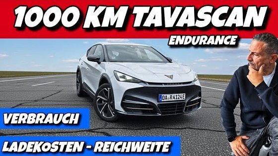 Video: Zeit & Ladekosten! Cupra Tavascan Endurance 1000 km Trip + Chaos in Paris. #ev #automobile 