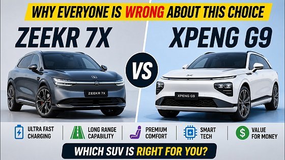 Video: Zeekr 7X vs XPeng G9: Everyone Is Wrong!