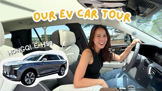 Video: My Everyday Car Revealed!! Hongqi E-HS9 Tour + Auto park & The best EV (Electric Vehicle).
