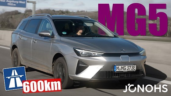 Video: Erst ab 10% laden! E-Kombi MG5 im Langstreckentest ?