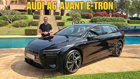 Video: Audi A6 Avant e-tron - A PERUA 100% elétrica incrível