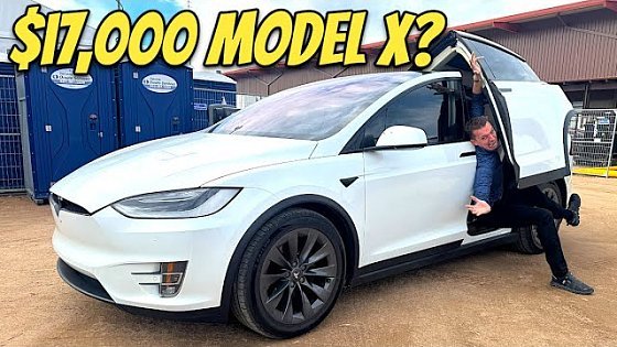 Video: Tesla just cancelled the Model X after 10 years, right after I bought the cheapest one for $17000.