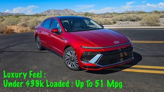 Video: 2024 Hyundai Sonata Hybrid Limited Full Review : This Is What I learned