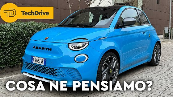 Video: 500 ABARTH ELETTRICA: COME VA DAVVERO? Test drive PRO e CONTRO