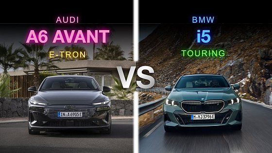Video: NEW Audi A6 Avant e-tron vs BMW i5 Touring | WHICH ONE?