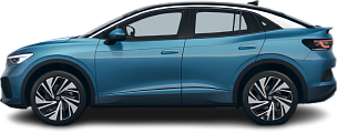 Side view photo of Volkswagen ID.5 Pro Performance (2022-2023) on transparent background
