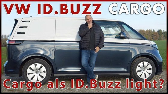 Video: VW ID.Buzz Cargo - Günstige Alternative zu VW ID-Buzz Pro? Preis Reichweite Test Review Deutsch 2023
