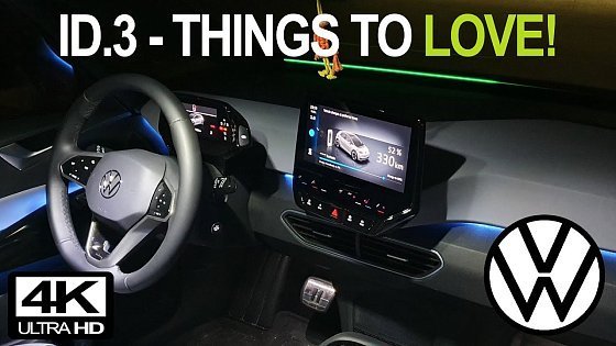 Video: VW ID.3 Pro S ♥️ - Things to LOVE with this car