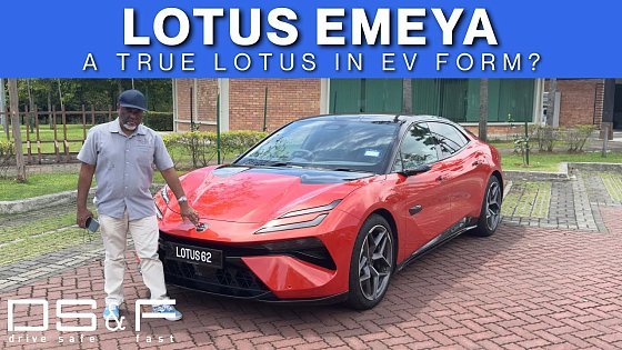 Video: Lotus Emeya S Test Drive Review
