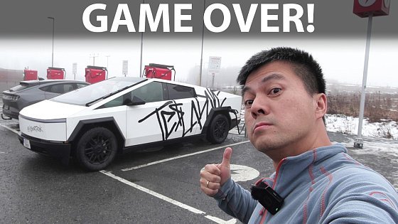 Video: Tesla Cybertruck Long Range 1000 km challenge