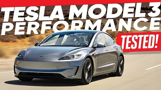 Video: Tested! 2026 Tesla Model 3 Performance: This Is How America Does Affordable Speed Today