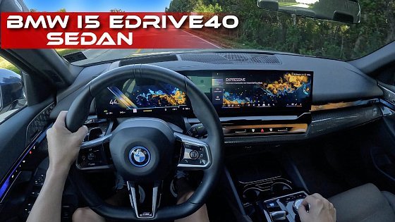 Video: 2025 BMW i5 eDrive40 Sedan POV