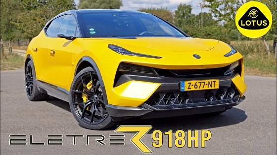 Video: 918HP Lotus Eletre R is a HANDFUL! // TOP SPEED REVIEW on AUTOBAHN