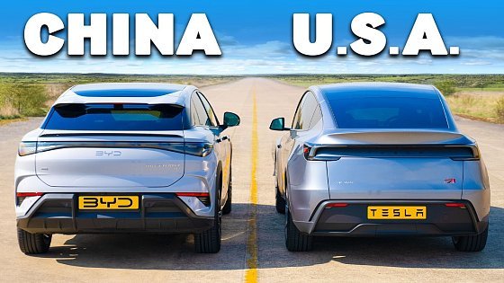 Video: New Tesla Model Y v BYD Sealion: Ultimate review!