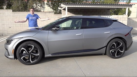 Video: The 2022 Kia EV6 Is a Sporty, Futuristic Electric Crossover