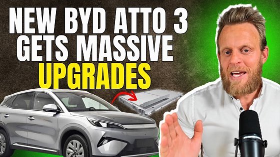 Video: NEW BYD Atto 3 to get 800V Architecture, new battery and 230KW!