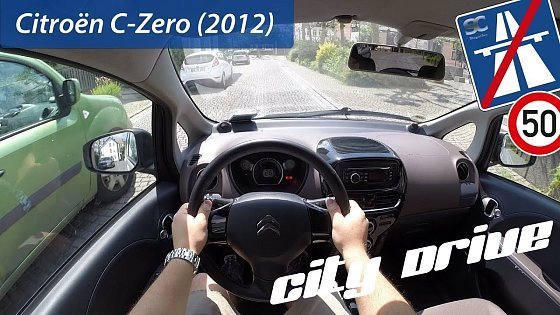 Video: Citroën C-Zero (2012) - POV City Drive