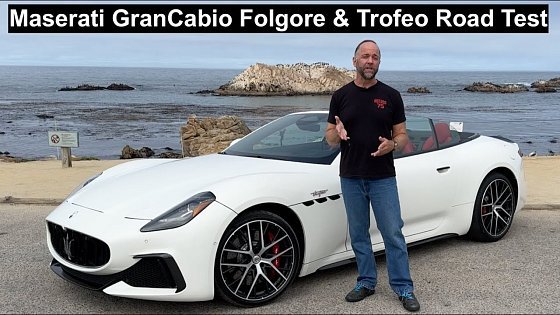 Video: 2024 Maserati GranCabrio Road Test