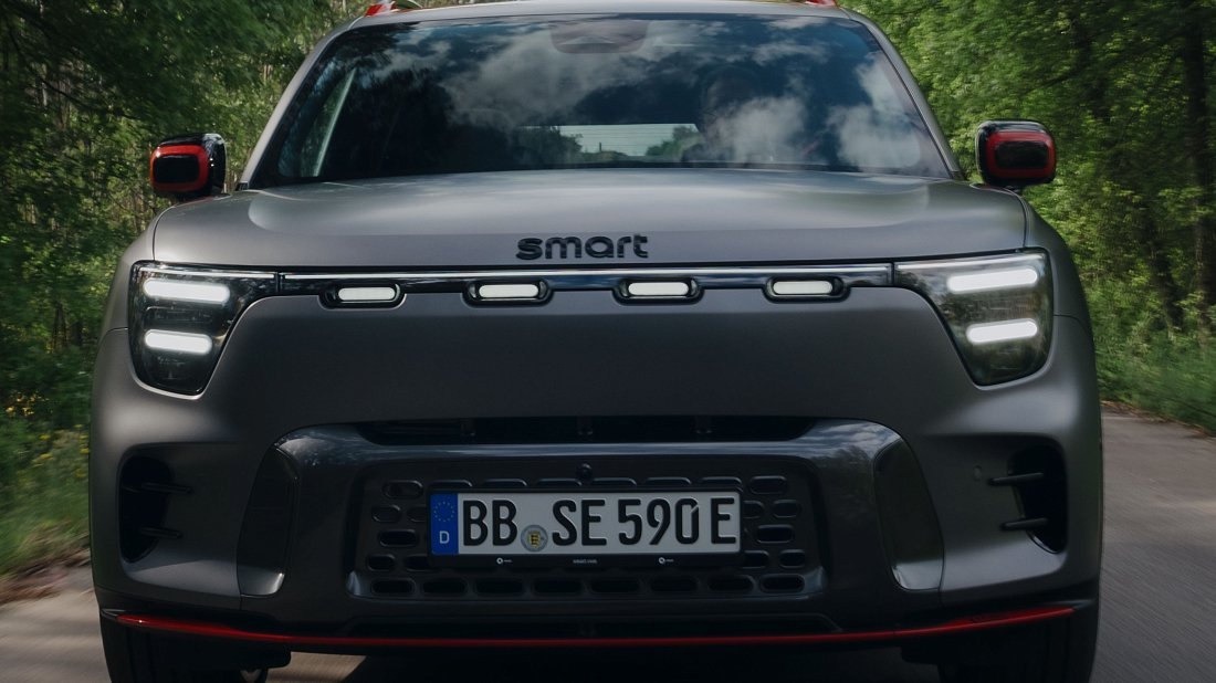 Фото Smart #5 Brabus (2025-…) вид спереди