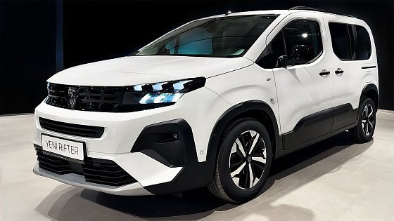 Video: Peugeot Rifter GT 2025 - Exterior and Interior Details
