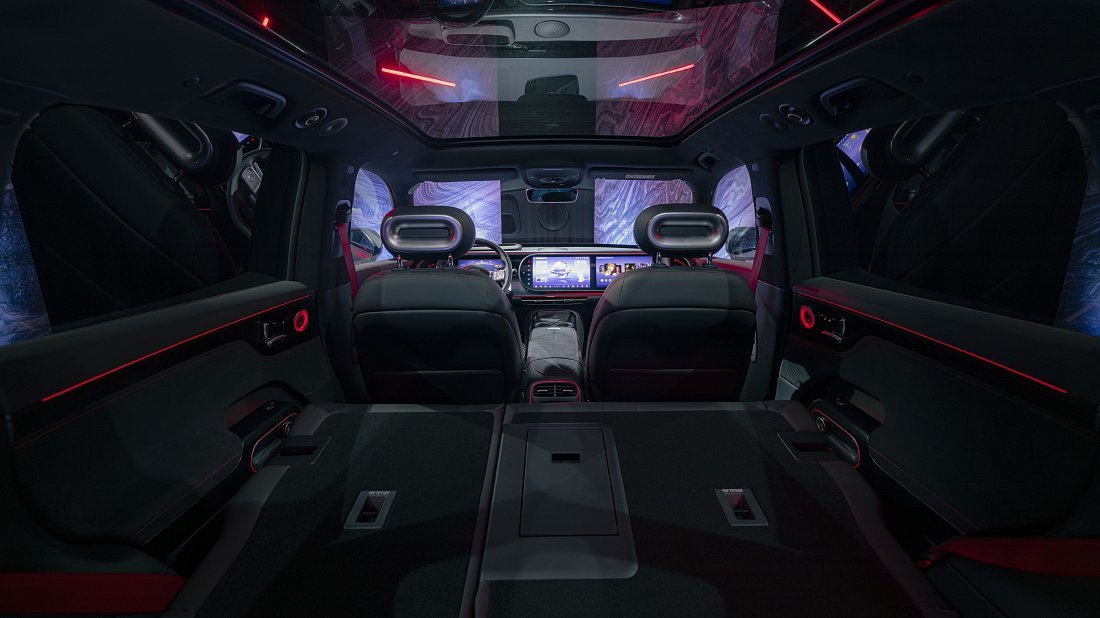 Фото Smart #5 Brabus (2025-…) разложенный багажник