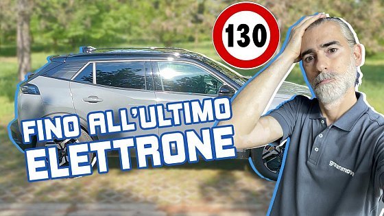 Video: Peugeot e-2008, l'AUTONOMIA VERA in autostrada a 130 km/h