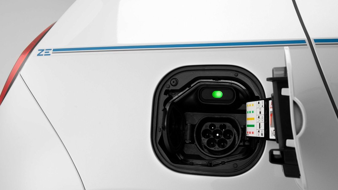 Renault Twingo Z.E. (2020-2024) порт для зарядки (Европа), зарядка, разъем, штекер, коннектор