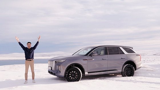 Video: Trying to drive 500km across a SNOW COVERED mountain without charging in NEW Hongqi E-HS9 120kWh