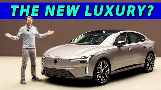 Video: Volvo launches an all-new sedan! Volvo ES90 PREMIERE REVIEW