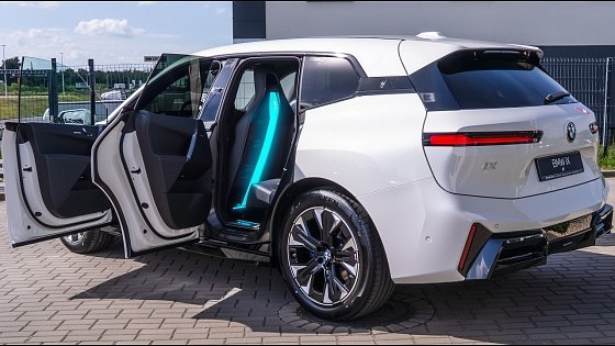 Video: 2026 White BMW iX xDrive60 - Luxury Family SUV in Detail