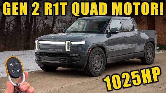 Video: Living With A $120,000 Rivian R1T Quad Motor!! (Gen 2)