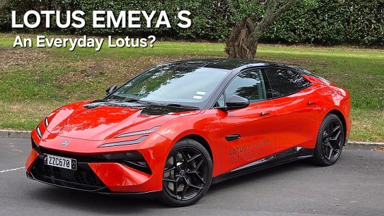 Video: Lotus Emeya S Full Review + 0-100 Acceleration
