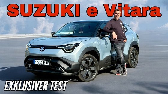 Video: SUZUKI e Vitara 2025: TEST des Elektro-SUV mit Allradantrieb | Preis | Lob | Kritik