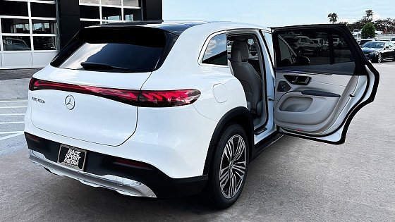 Video: 2023 Mercedes EQS SUV 450 Walkaround Review Interior Exterior Drive