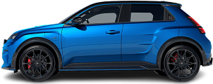 Side view photo of Alpine A290 180 hp (2024-...) on transparent background