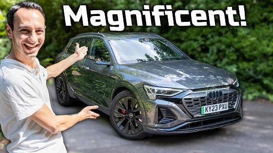 Video: Audi Q8 e-tron review (2024): Bigger Battery = More Range! | TotallyEV