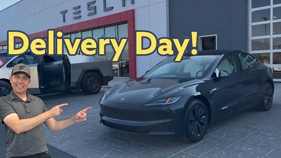 Video: 2025 Tesla Model 3 Long Range RWD Delivery Day! This Car Is Amazing!!