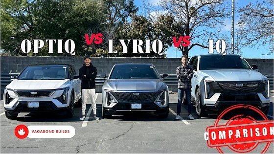 Video: Electric Cadillac: IQ vs LYRIQ vs OPTIQ
