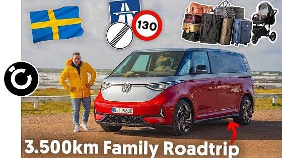 Video: VW ID.BUZZ GTX Familien Urlaub - 3.500km im langen Elektro Bulli!